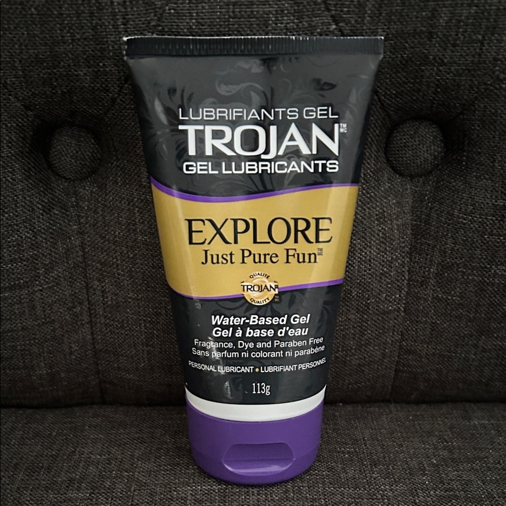 NEW 🆕 SEALED Trojan Explore Just Pure Fun Water-Based Gel - Exp 2028